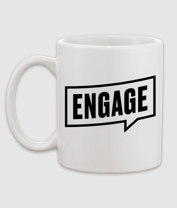 engage coffeemug logo outline black small left